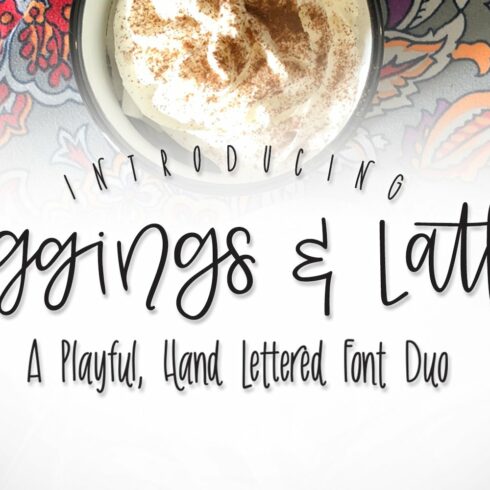 Leggins & Lattes Font Duo cover image.