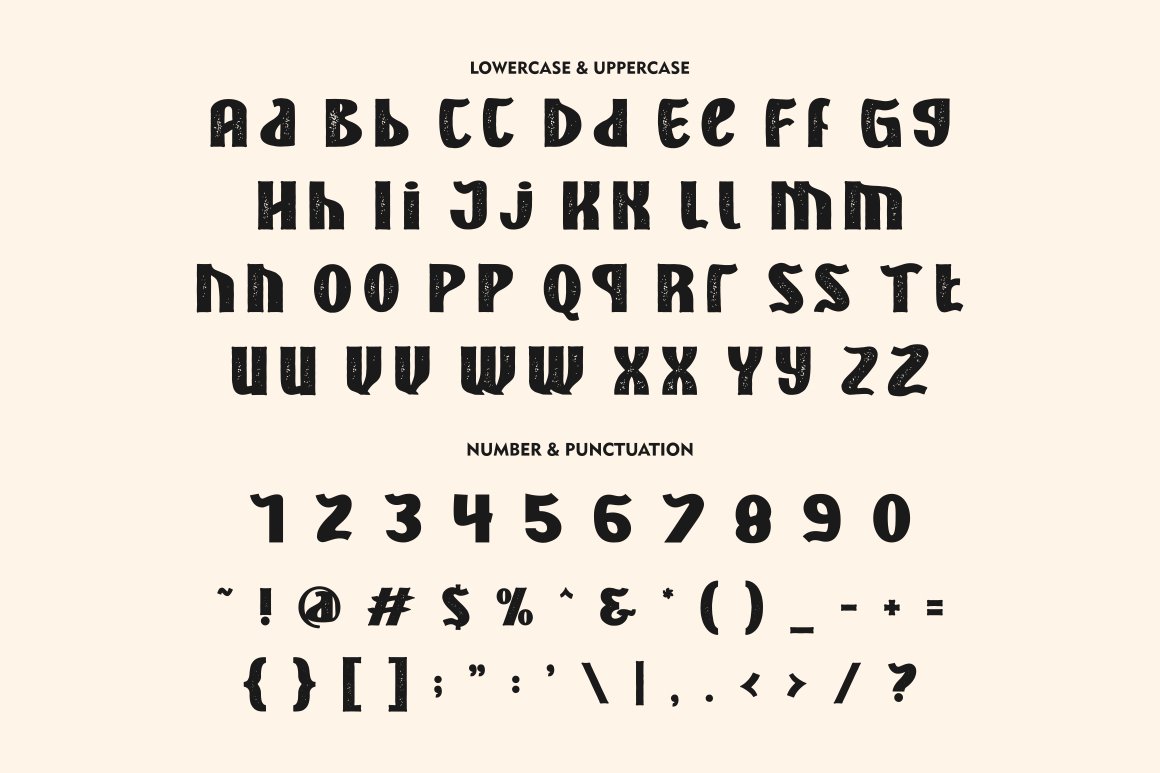 alternoon ligature display font 281229 101