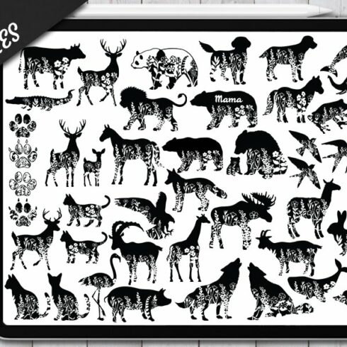 Animals Floral Stamp Brush Procreatecover image.