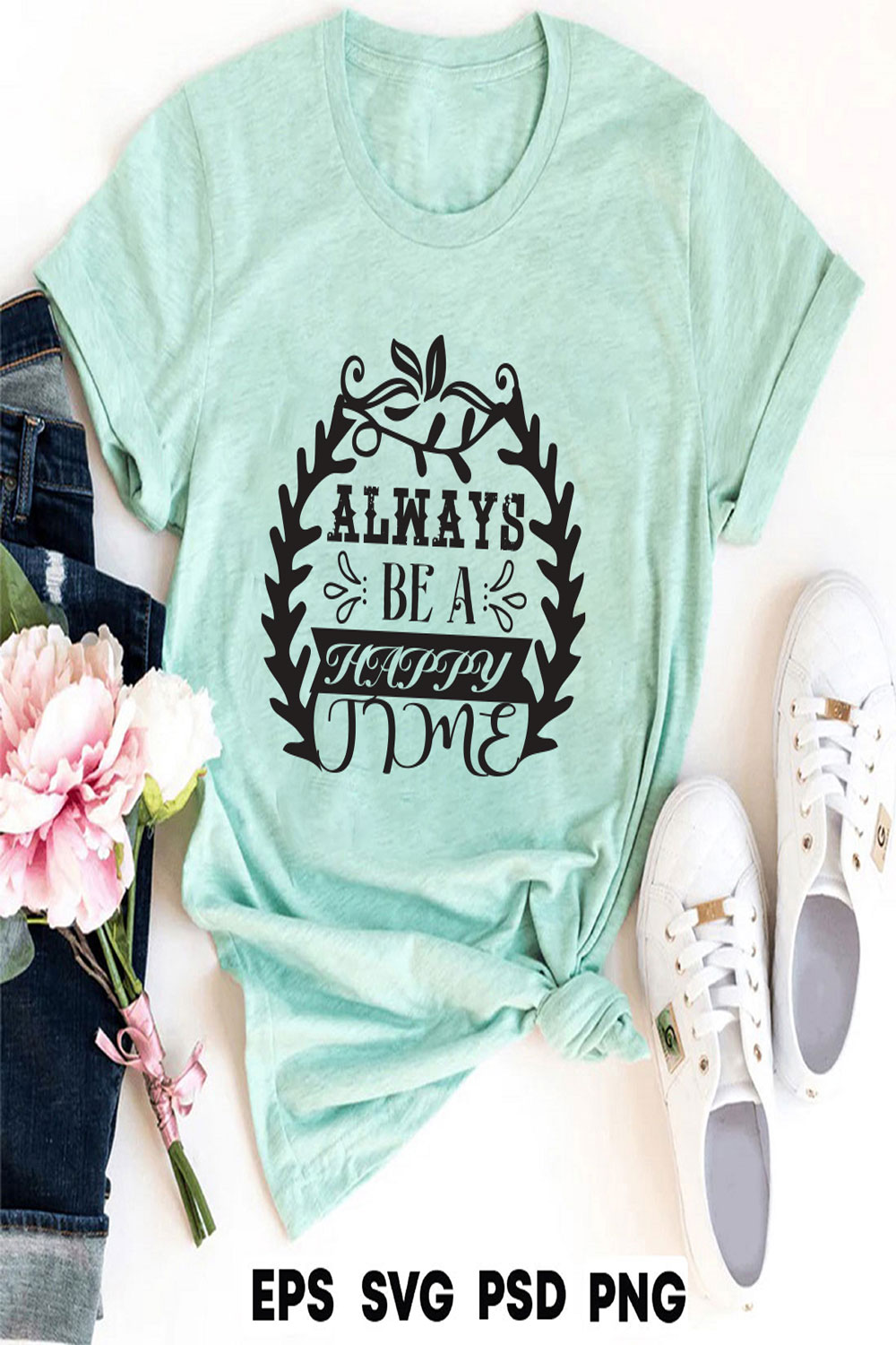 Always be a happy time pinterest preview image.