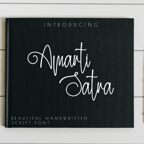 Amarti Satra - Handwritten Font cover image.