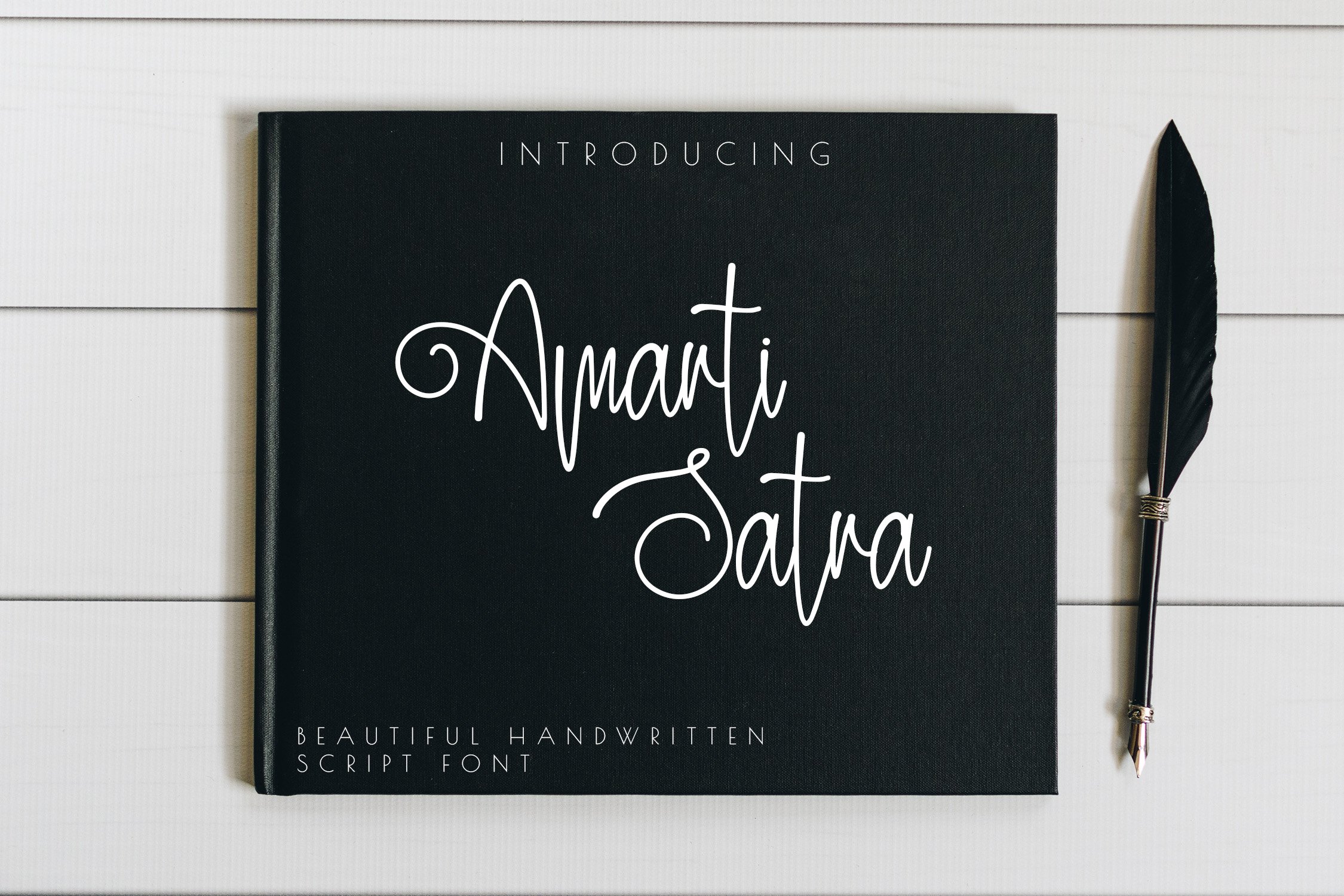 Amarti Satra - Handwritten Font cover image.