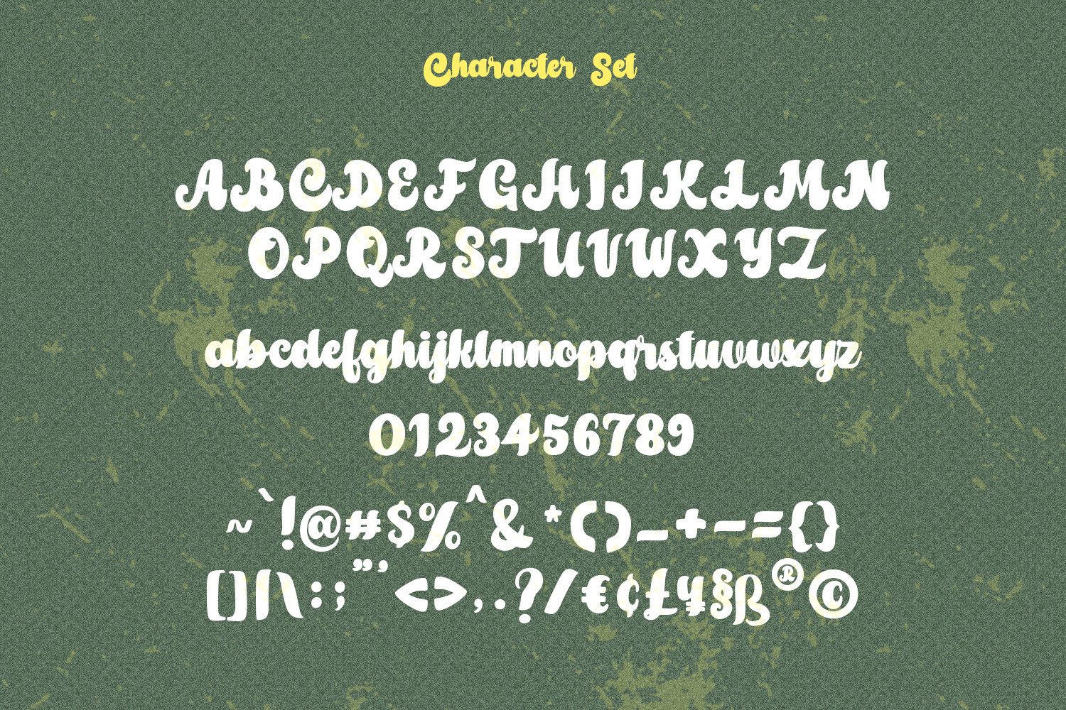 amberlion groovy diplay script font 8 802