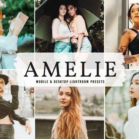 Amelie Pro Lightroom Presetscover image.