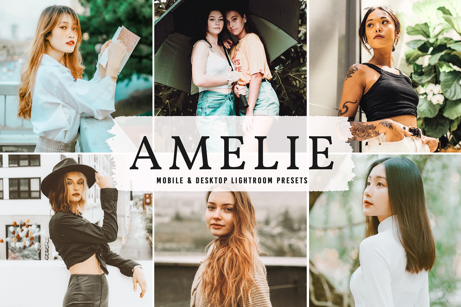 Amelie Pro Lightroom Presetscover image.