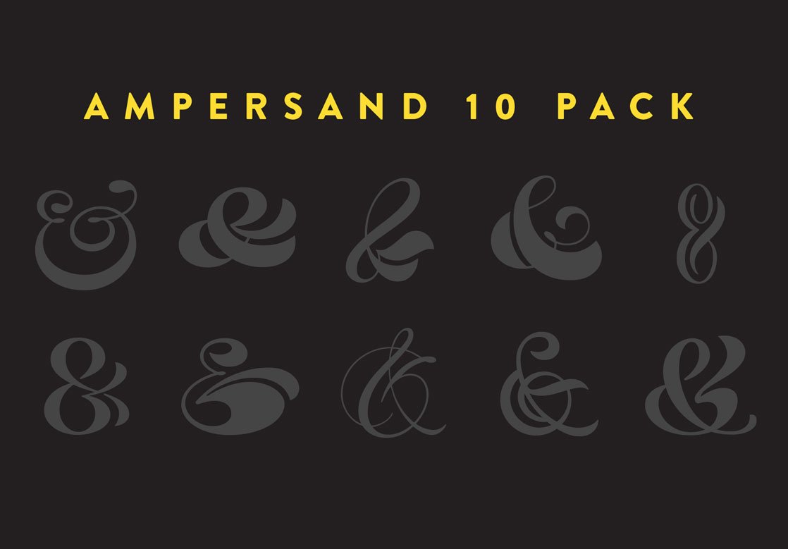 Ampersand 10-Pack preview image.