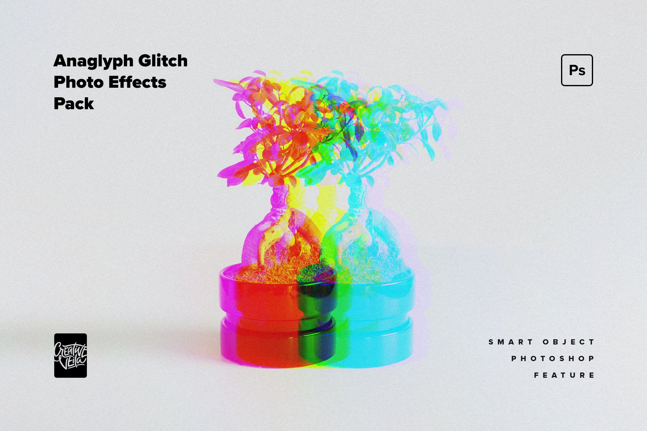 anaglyph glitch photo effects pack by creative veila 06 763