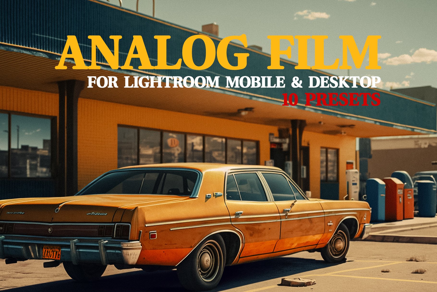 10 ANALOG FILM FOR LIGHTROOMcover image.