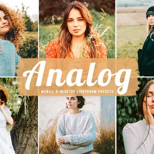 Analog Pro Lightroom Presetscover image.