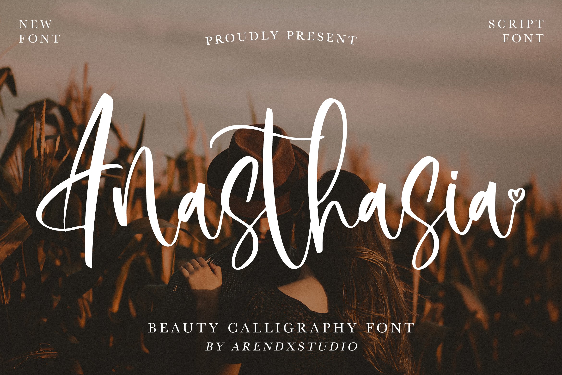 Anasthasia - Beauty Calligraphy Font cover image.