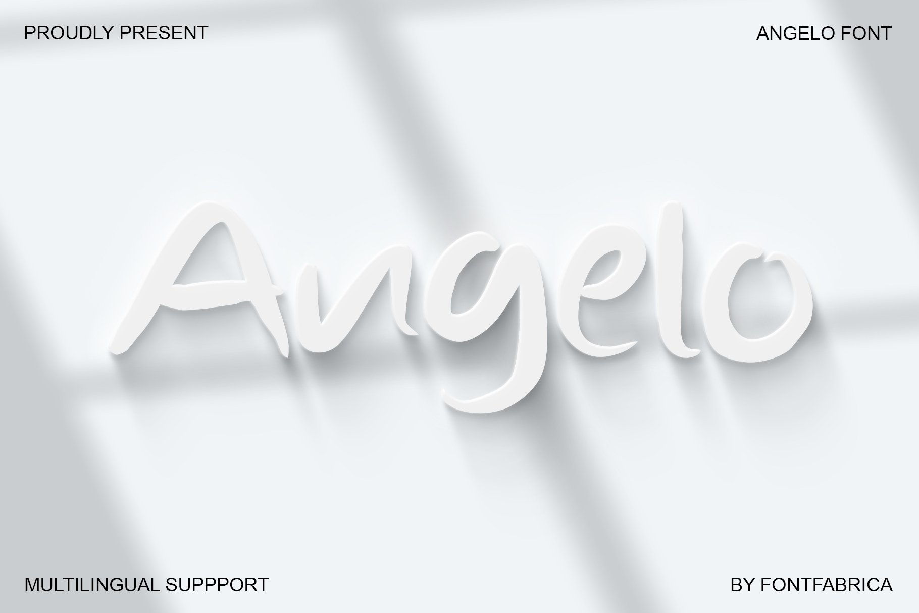 ANGELO Font | FONTFABRICA preview image.