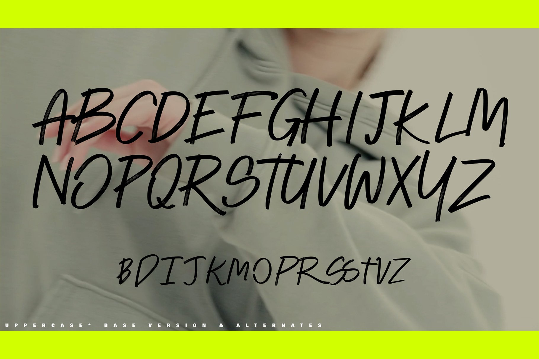 animated marker font hand made rough artsy artistic grafitti modern handwritten font letters ana yvy anastazja szulc 12 596