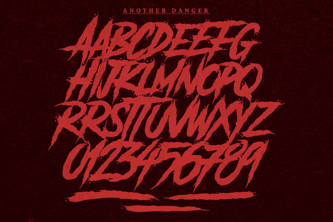 another danger font cover 5 199