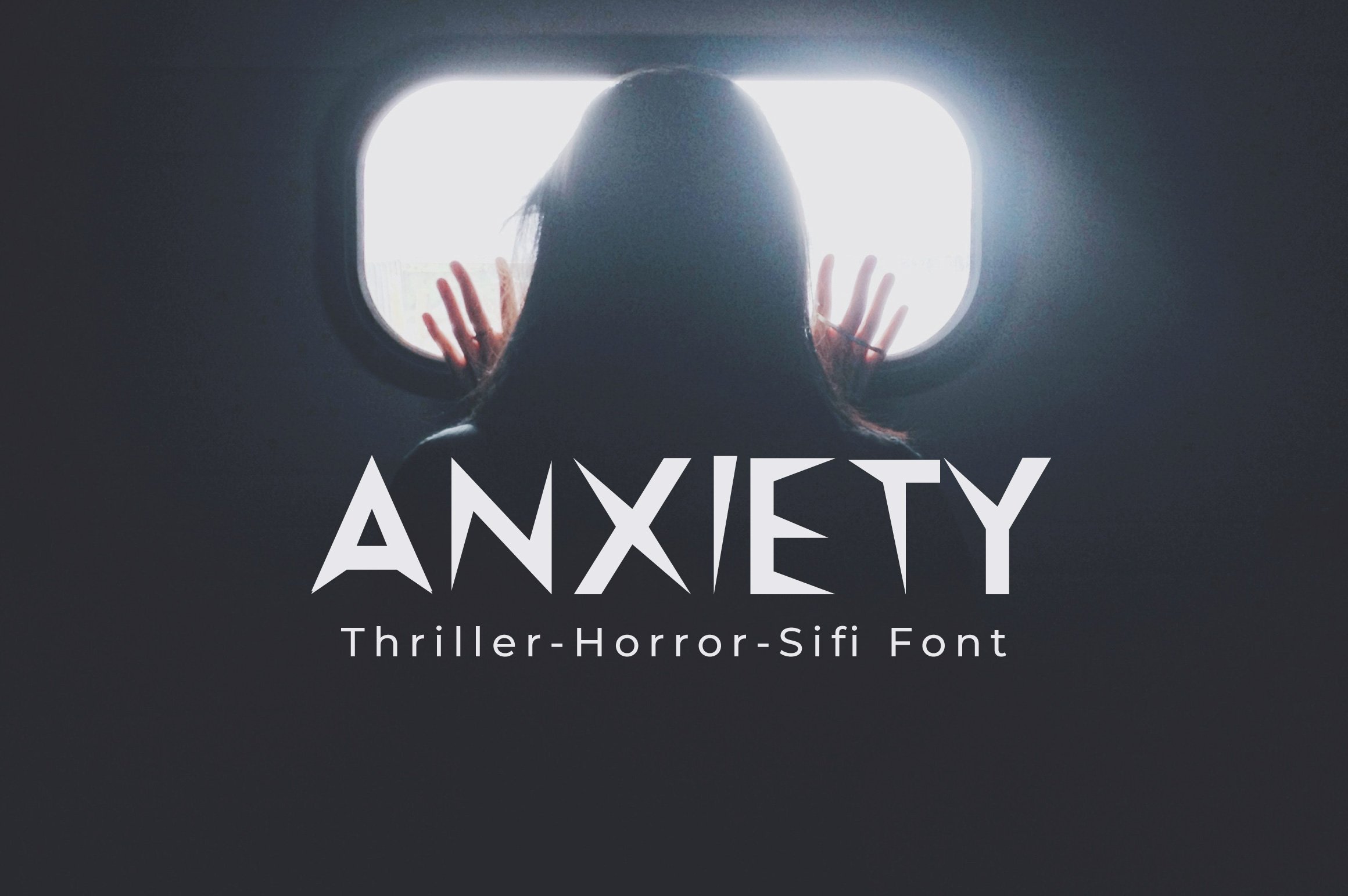 Anxiety Premium Font cover image.