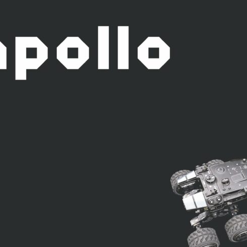 Apollo Futuristic Tech Font cover image.