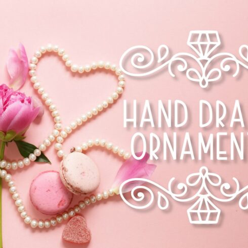 Ornament Font - Hand Drawn Swooshes cover image.