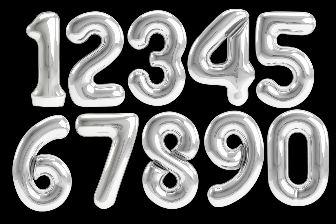 Balloon numberspreview image.