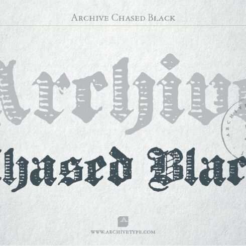 Archive Chased Black cover image.