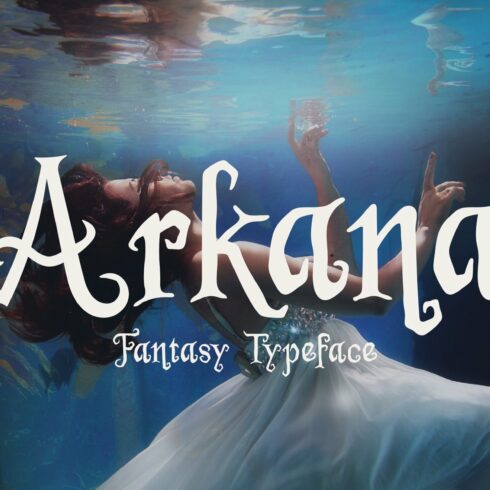 Arkana - Fantasy Typeface cover image.