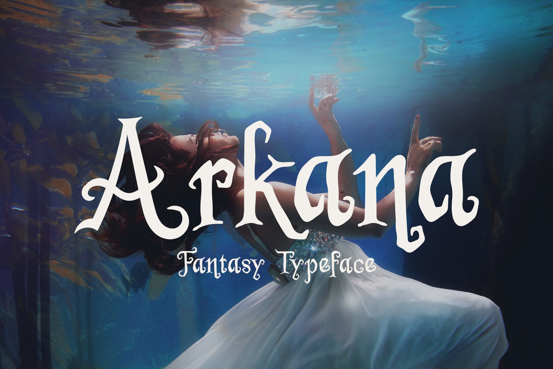 Arkana - Fantasy Typeface cover image.