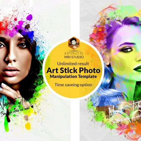 Art Stick Photo Templatecover image.