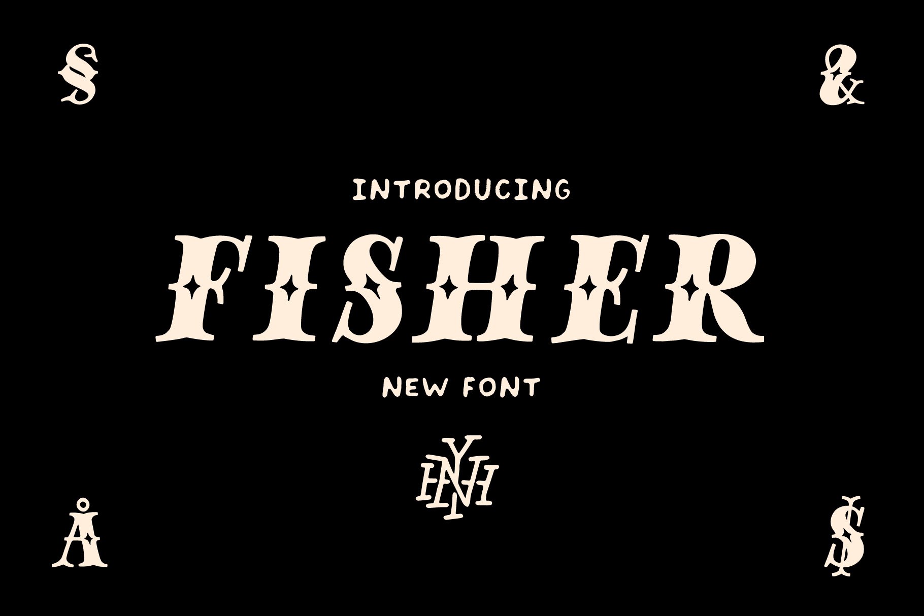 Fisher - Vintage fontcover image.