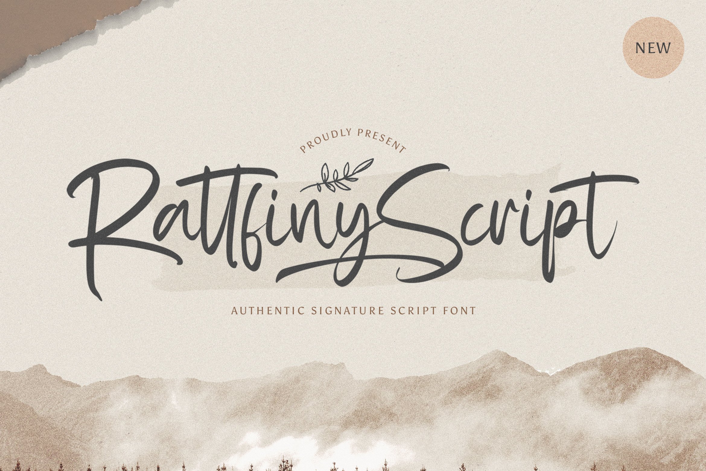 Rattfiny Script - Signature Font cover image.