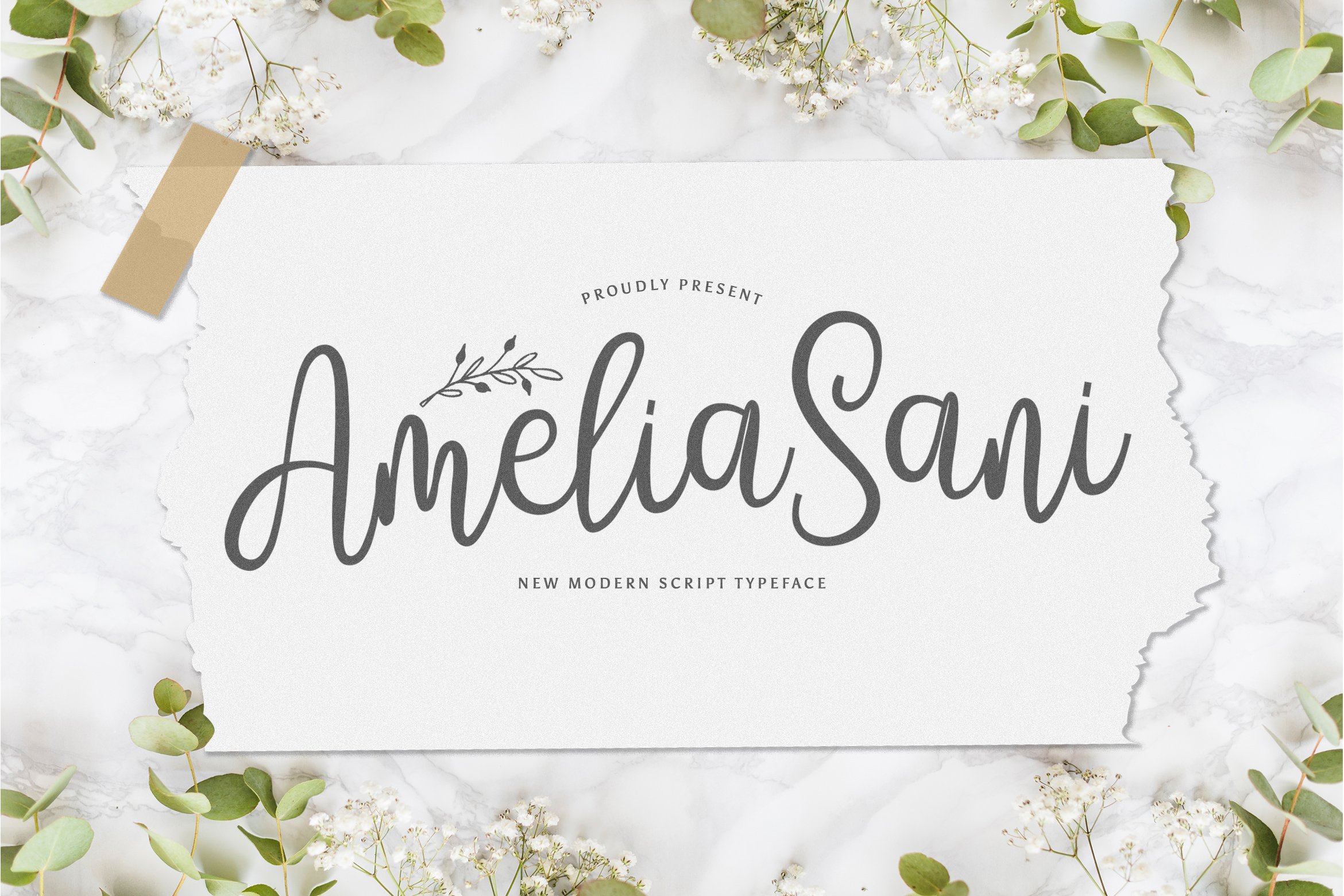 Amelia Sani - Handwritten Font cover image.