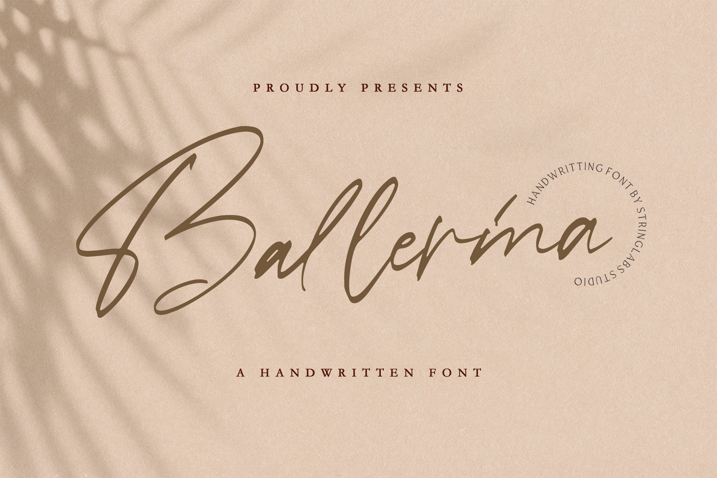 Ballerina - Signature Script Font cover image.