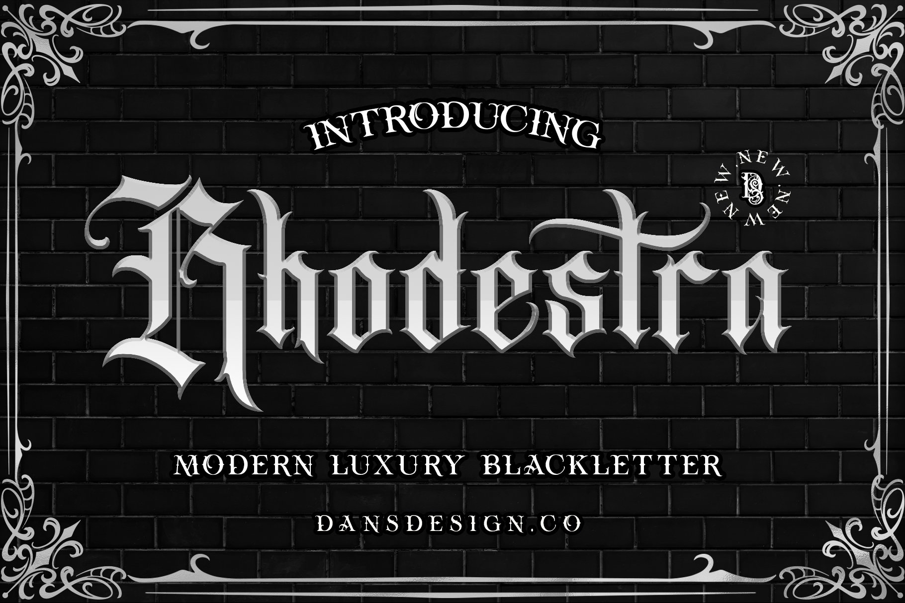 Rhodestra Blackletter cover image.