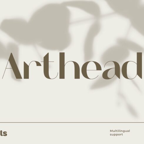 Arthead Modern Sans Serifcover image.