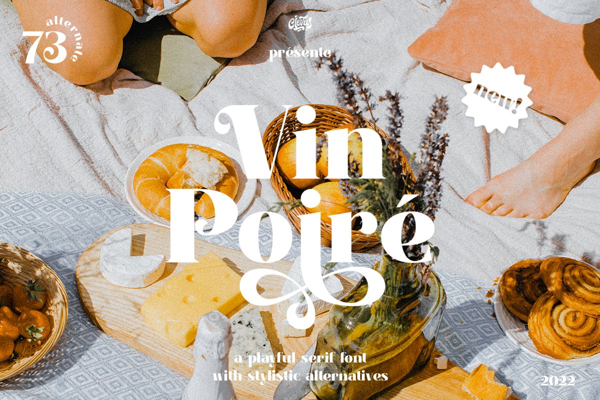 VinPoiré - Modern/Vintage fontcover image.