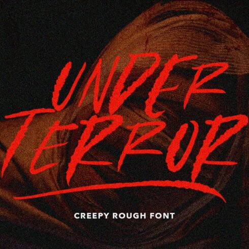 Under Terror - Creepy Rough Font cover image.