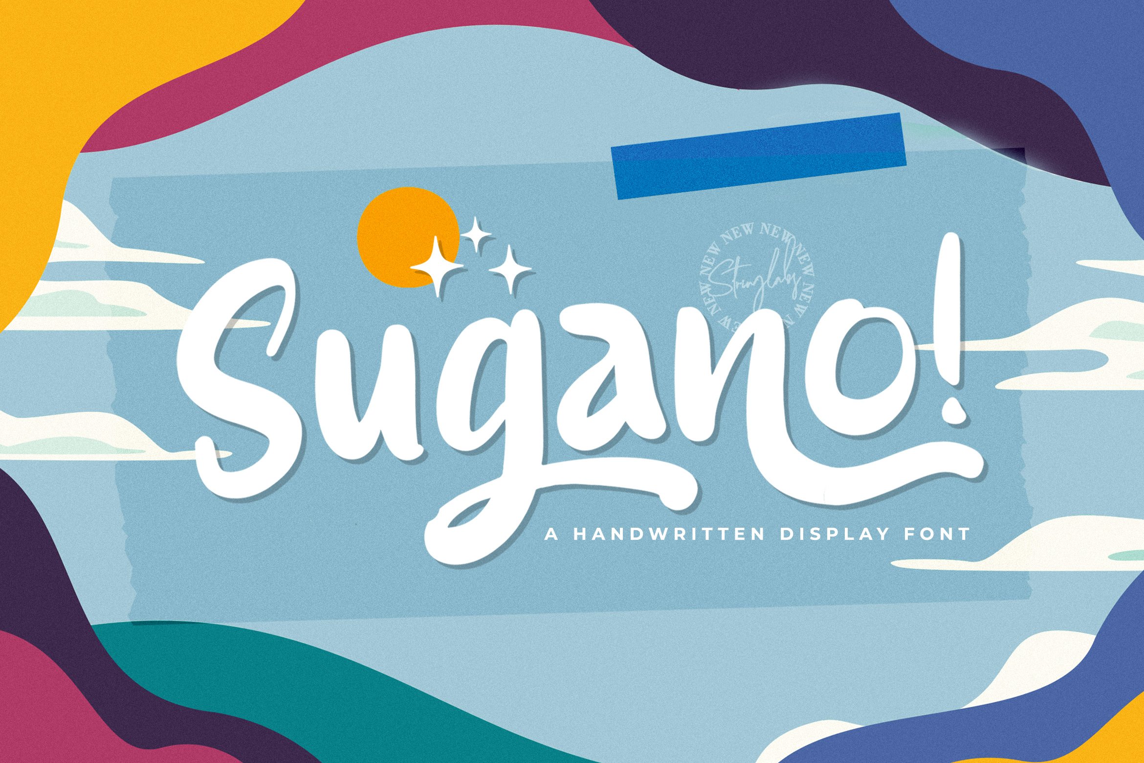 Sugano - Handwritten Font cover image.