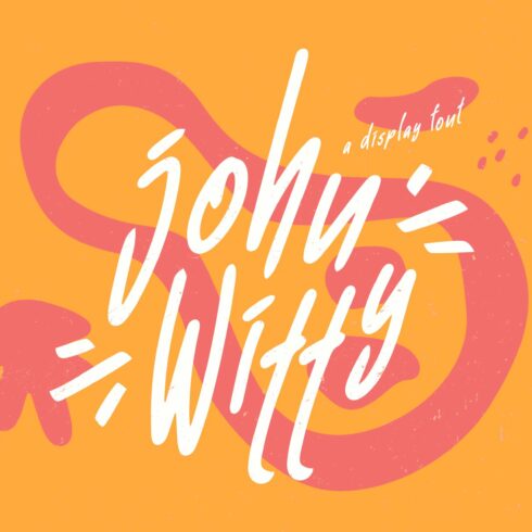 John witty Kids Font cover image.