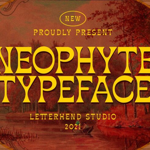 Neophyte Typeface cover image.