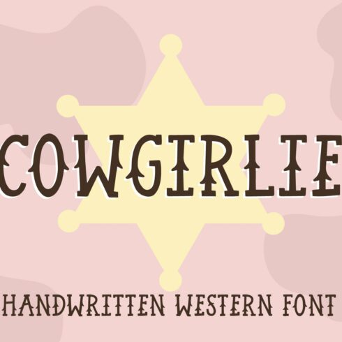 Cowgirlie Handwritten Western Font cover image.