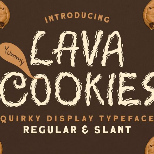 Lava Cookies - Quirky Display cover image.