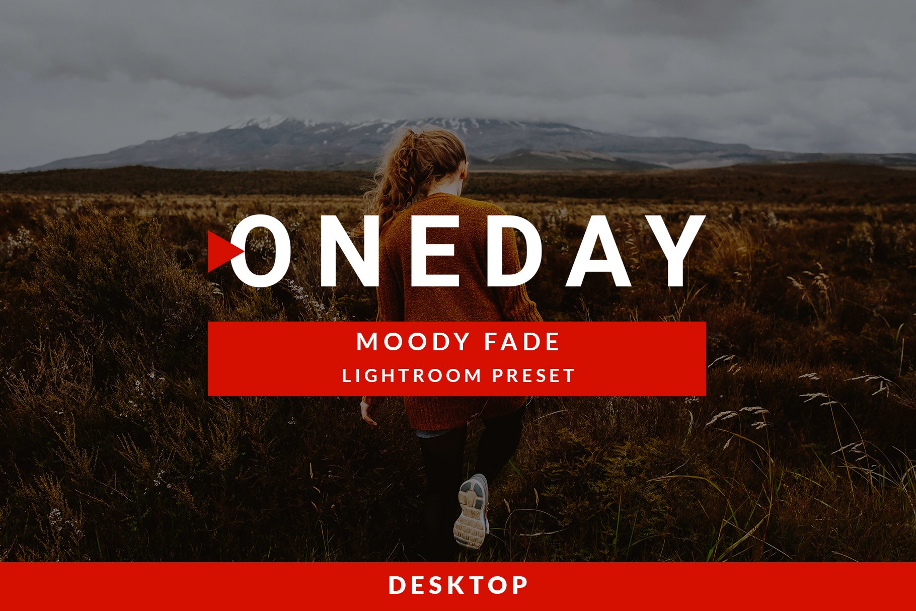 Oneday : Moody Fade Lightroom presetpreview image.