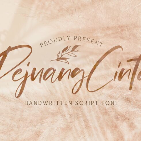 Pejuang Cinta - Handwritten Font cover image.