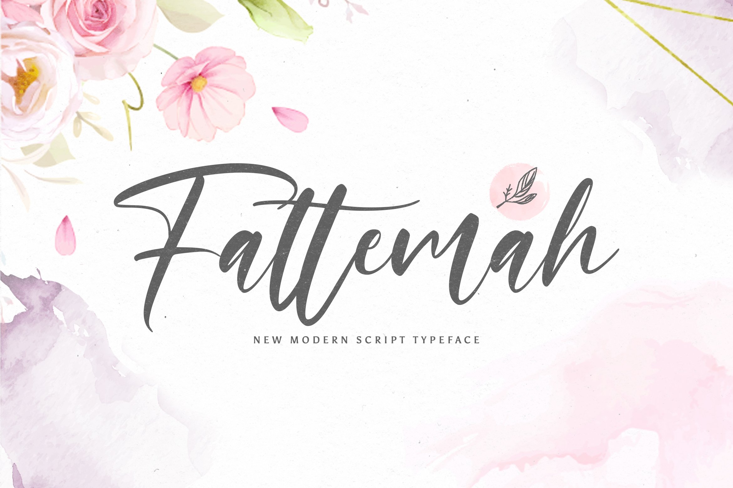 Fattemah - Handwritten Font cover image.