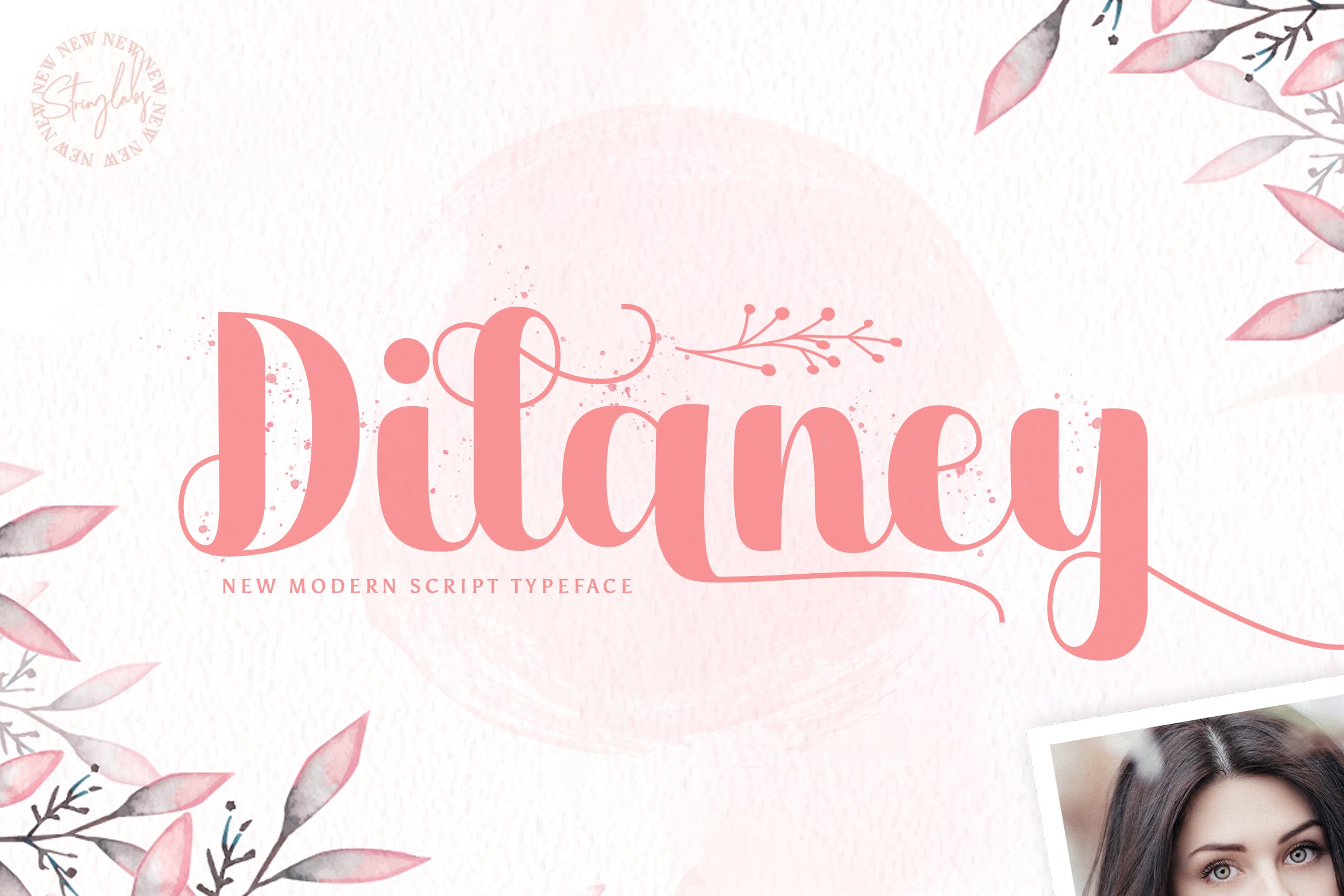 Dilaney - Handwritten Font cover image.