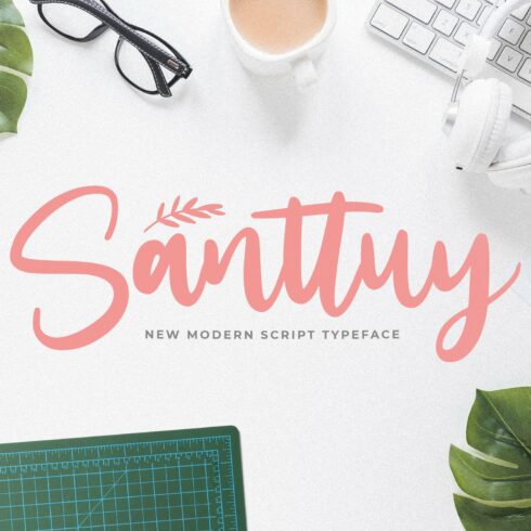 Santtuy - Handwritten Font cover image.