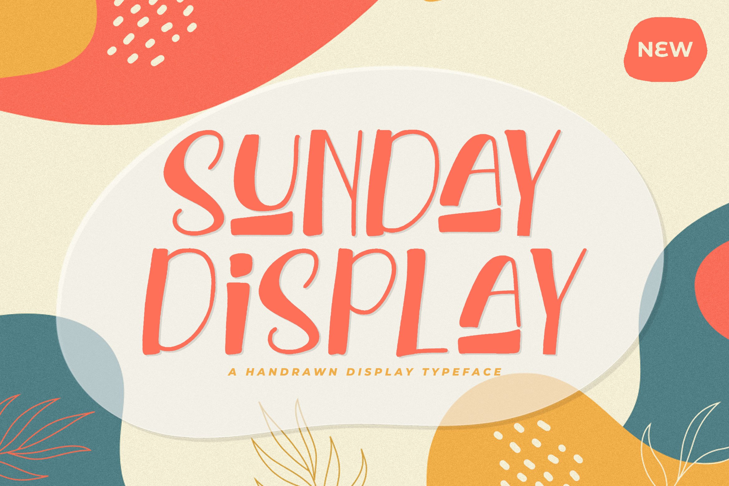 Sunday Display - Playful Font cover image.