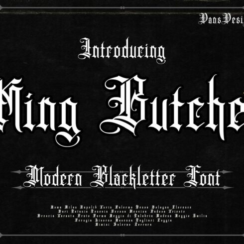 King Butcher cover image.