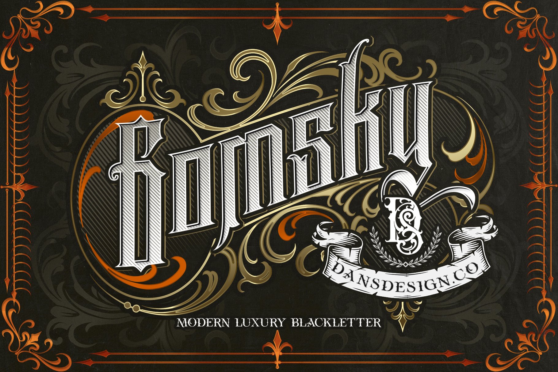 Gomsky Modern Blackletter cover image.