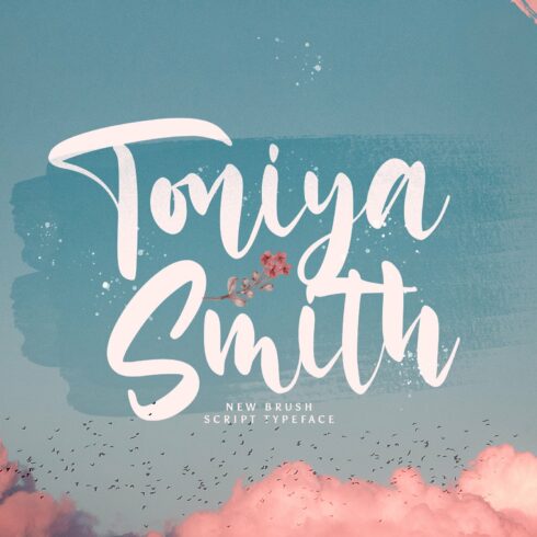 Toniya Smith - Handwritten Font cover image.