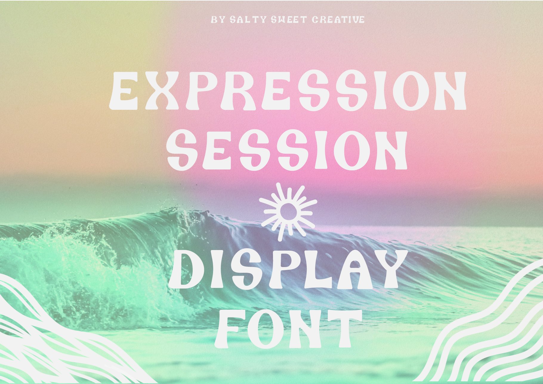 Expression Session Display Font cover image.