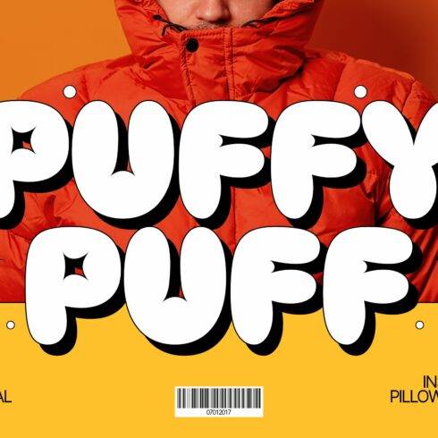 Puffypuff - Bubble Pop Display Fonts cover image.