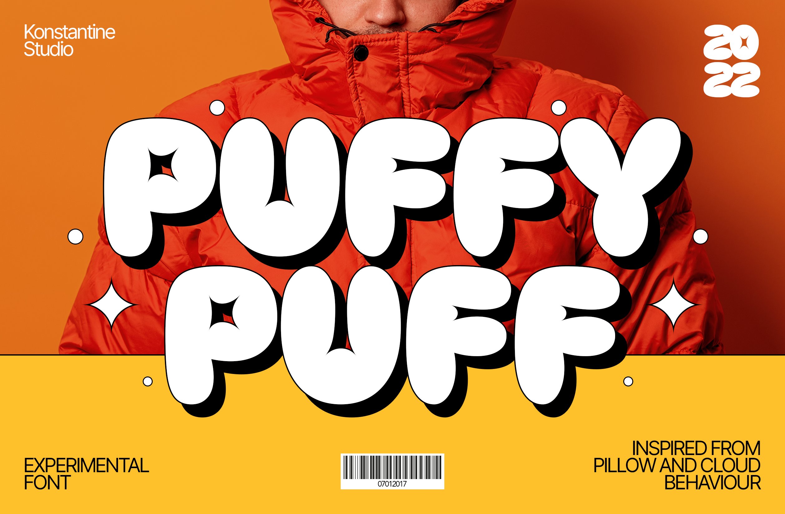 Puffypuff - Bubble Pop Display Fonts cover image.